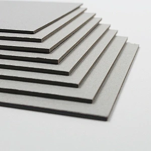 Paper grey cardboard 1400g factory supply