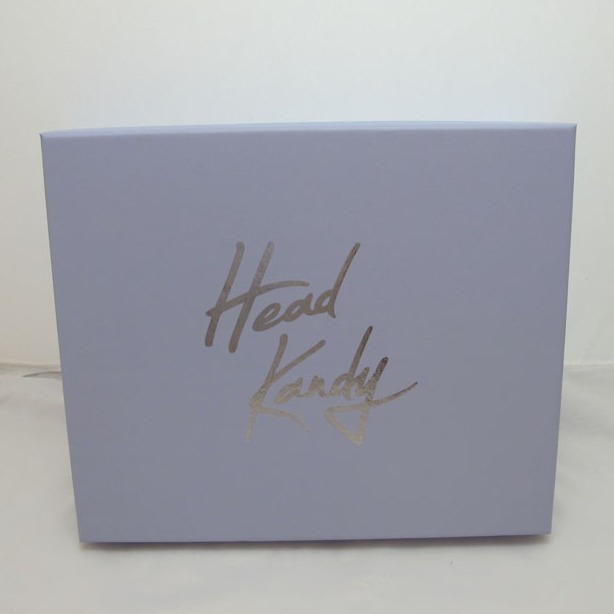 Best Quality Custom Purple Luxury Wig Box With Lid And Base Separated