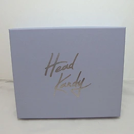 Best Quality Custom Purple Luxury Wig Box With Lid And Base Separated