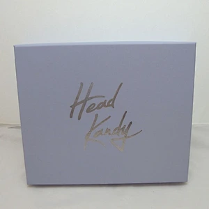Best Quality Custom Purple Luxury Wig Box With Lid And Base Separated