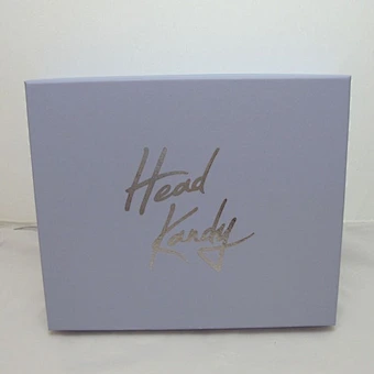 Best Quality Custom Purple Luxury Wig Box With Lid And Base Separated