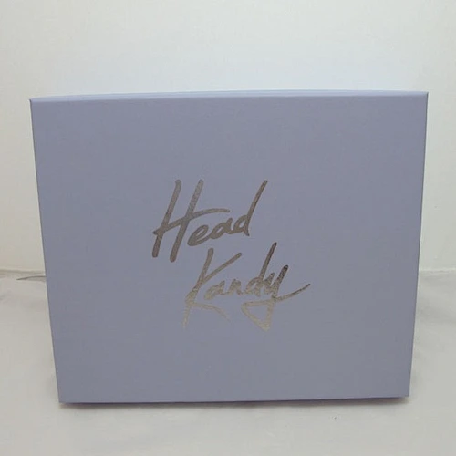 Best Quality Custom Purple Luxury Wig Box With Lid And Base Separated
