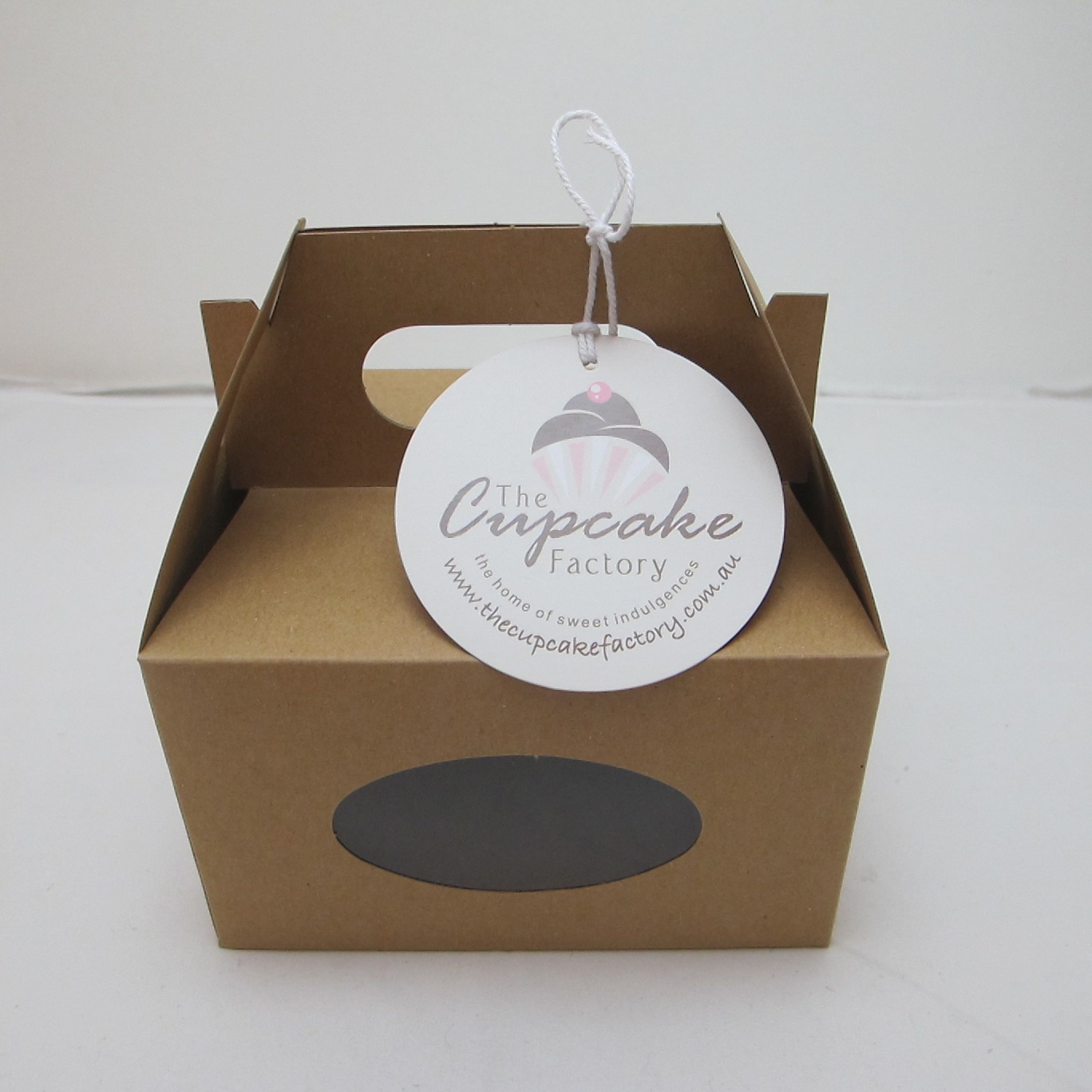 Brown Kraft Paper Cake Box - Eco-Friendly Packaging