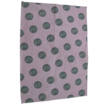 High Quality Wholesale Custom Gift Packing paper Logo print Pink Wrapping Tissue Paper for garments