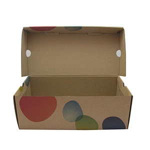 Custom Shoes Box Packaging Folding Women Gift Clothing Kraft paper box Customize Logo print mailer box