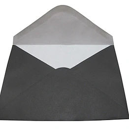 High Quality Black Luxury Customized Size Plain Paper Envelopes Wholesale Adhesive Paper Envelope