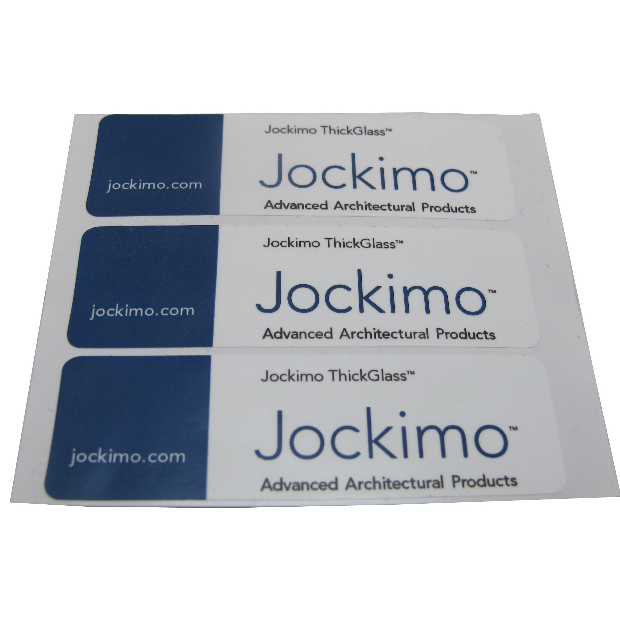 Wholesale High Quality Brand Logo Adhesive Stickers Customized Printing Paper Sticker