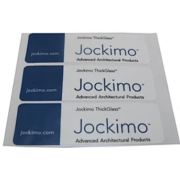Wholesale High Quality Brand Logo Adhesive Stickers Customized Printing Paper Sticker