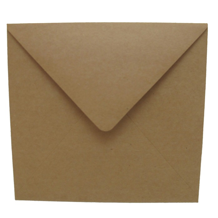 Brown Western Style Customized Size Paper Envelope High Quality Adhesive Envelopes