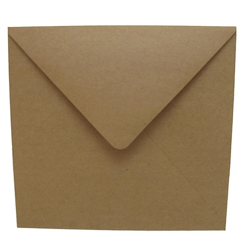 Brown Western Style Customized Size Paper Envelope High Quality Adhesive Envelopes