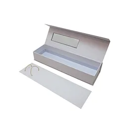 Custom Rigid Cardboard Wig Boxes with Window In Barber Shop