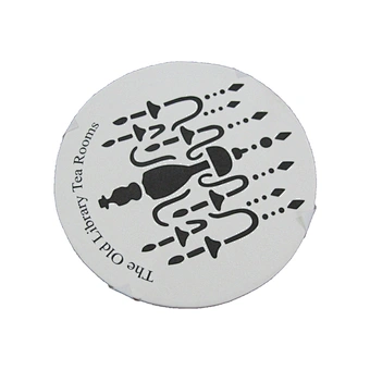 Custom Printed Drinks Coaster Hard Cardboard Paper Coaster Wood Pulp Board Paper Beer Pulpboards Coaster
