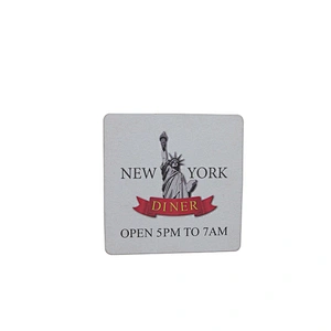 Factory Office Hotel Paper Beer Coaster Cardboard Water Super Absorbent Cup Paper Beer Coasters For Drink