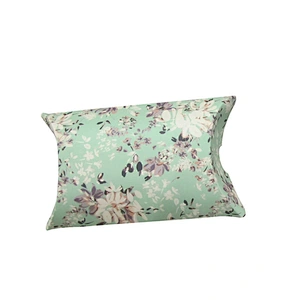 Factory Art Paper Treat Favor Box Floral Pillow Candy Box