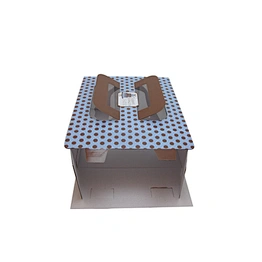 custom cake box luxury bakery boxes cake packaging with window and handle