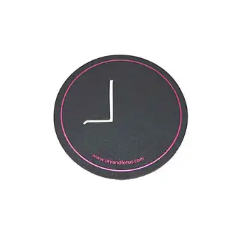 Supplier custom absorbent coaster logo print paper coaster for drink