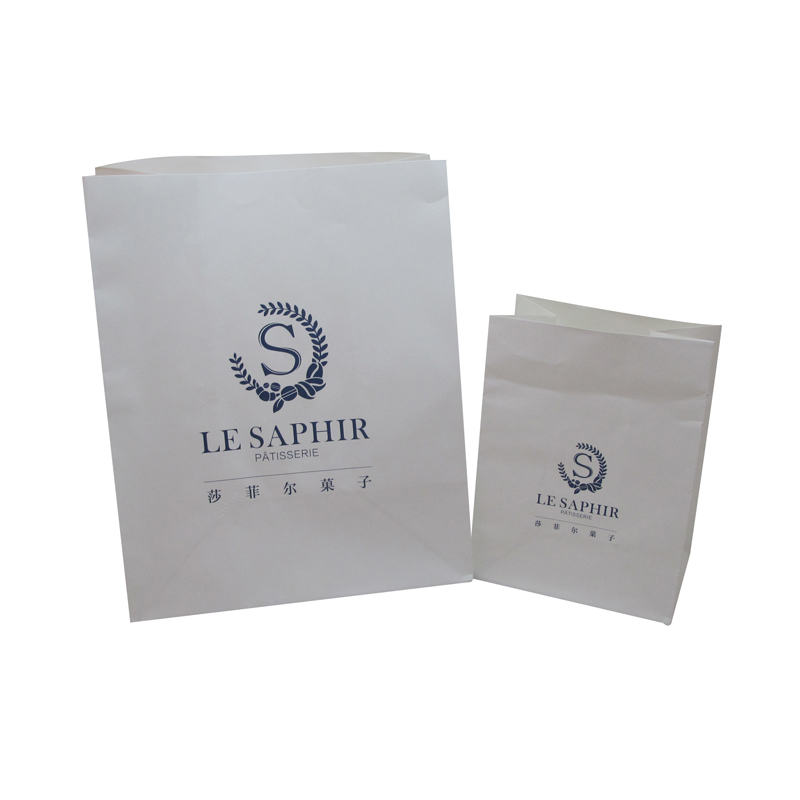 Wholesale Custom White Paper Bag In Hand