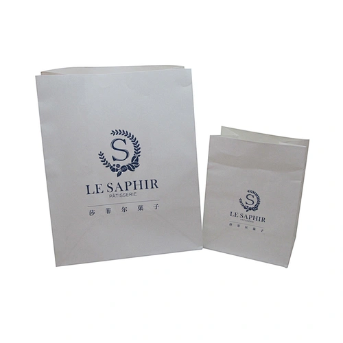 Wholesale Custom White Paper Bag In Hand