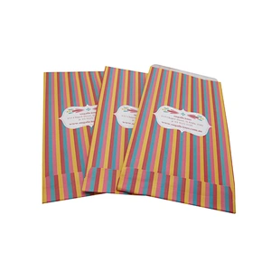 Wholesale High-Quality Eco-Friendly Custom Food Packing Paper Bags Without Handles