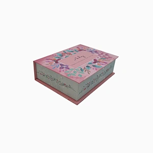 Custom Scented Tea Storage Paper Mache Book Box