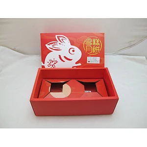 Packaging Printed Box For Food Custom Luxur Mooncake Box