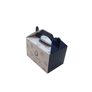 Custom small Cake Box cookie Packaging Boxes Printing your logo cake boxes with Handle