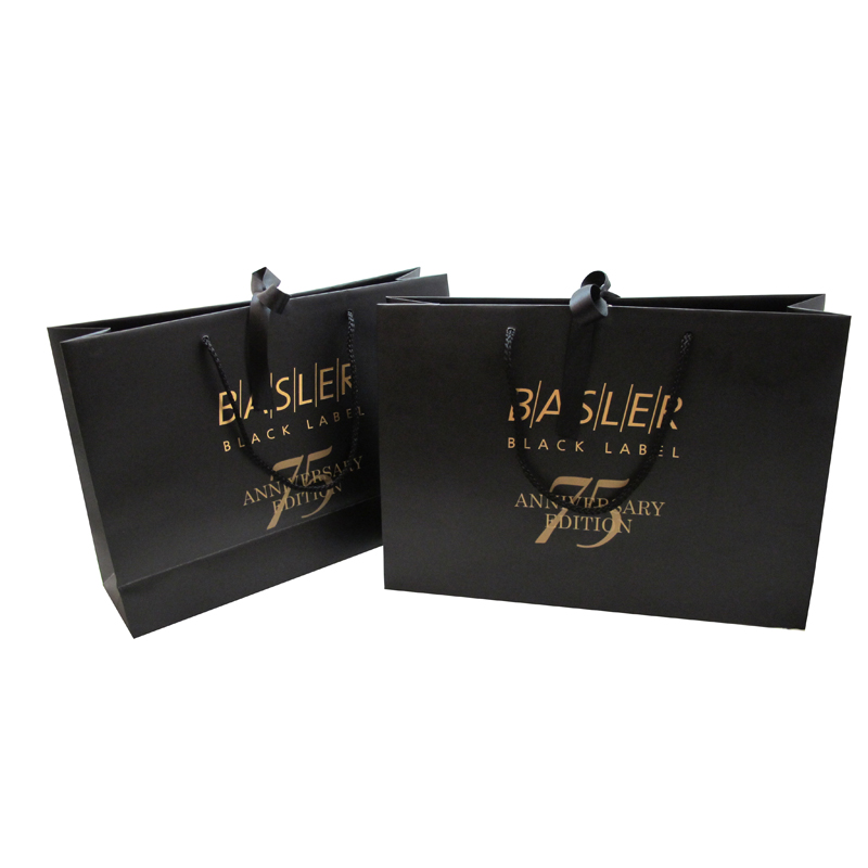 Wholesale Custom High-Quality Paper Bags with Ribbon