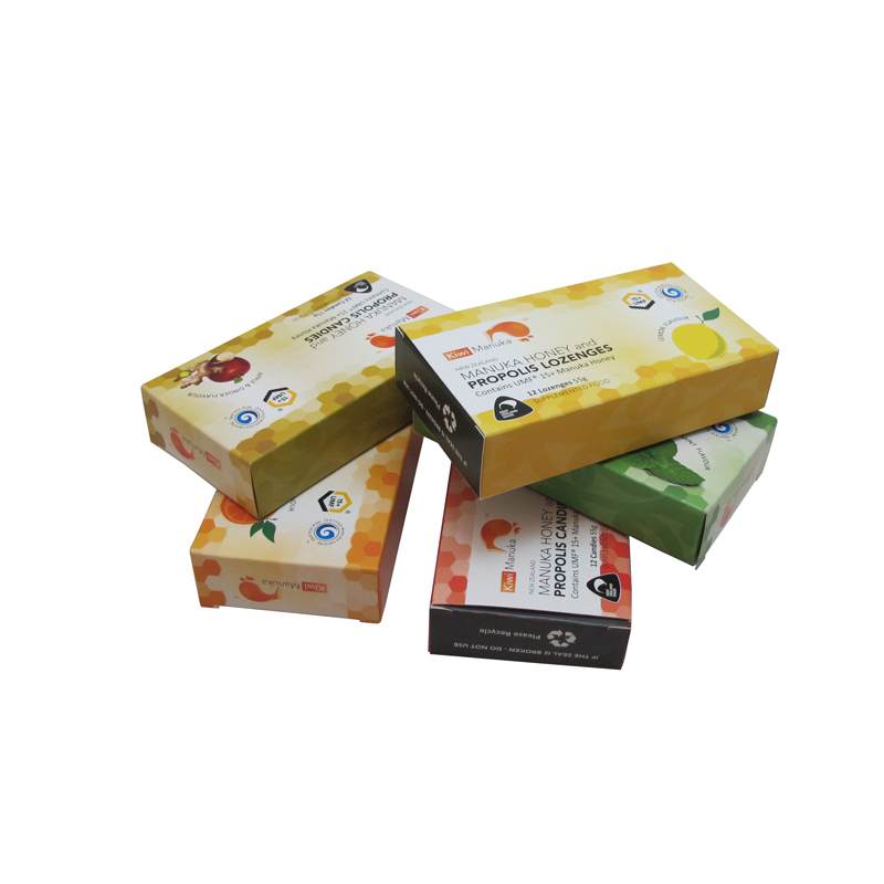 Custom Printed Logo Foldable Card Paper Boxes for Packing