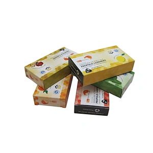Custom Printed Logo Foldable Card Paper Boxes for Packing
