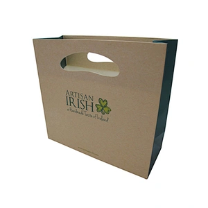 Wholesale Eco-friendly Custom Gift Bags with Die-cut Handles