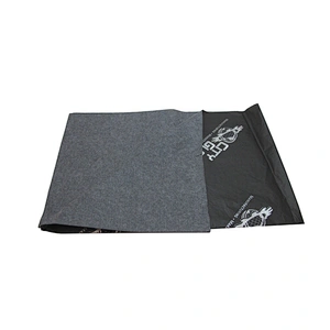 Customised Print Branded Logo tissue paper Gift Clothing Black Packaging Tissue Wrapping Paper for Shoes