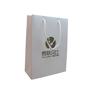 Small Eco-Friendly Wholesale Custom Gift Paper Bags with Handles