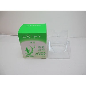 Wholesale Paper Green Skin Care Box Custom High Qaulity Deluxe Cosmetic Box