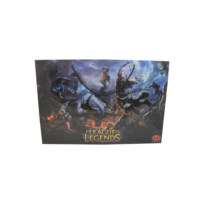 Wholesale Custom Eco-Friendly Unique Game Peripheral Products Paper Bags with Handles