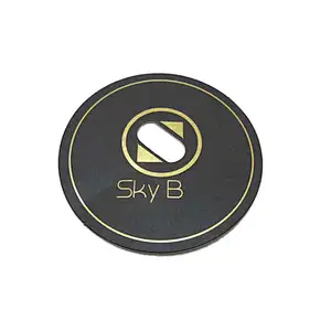 Eco Friendly Advertising Beer Pad Custom Printing Logo Absorbent Coasters Round Paper Beer Coaster