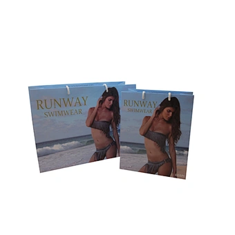 Different Size Garment Clothing Packing Shopping Paper Bag with Handles