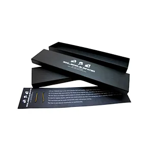 Wholesale Rigid Cardboard Lid&Base Luxury Gift Custom Hair Extension Packaging Box with Card