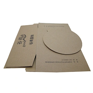 Wholesale kraft paper cake packaging box design printing service with cake board