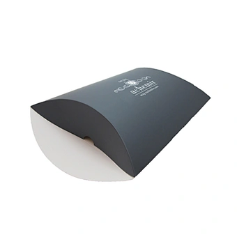 Wholesale Fashion Black Pillow Paper Box with Logo