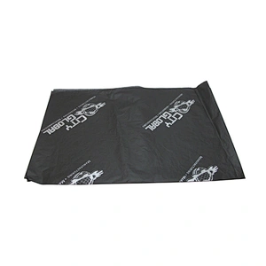 Eco friendly black wrapping tissue paper custom full printed tissue paper with logo print