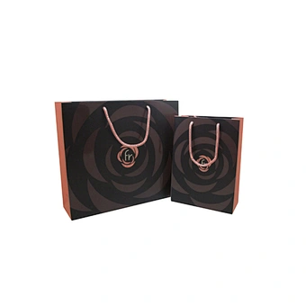 Wholesale Custom Paper Bag Eco-Friendly Garment Shopping Bag with Handles