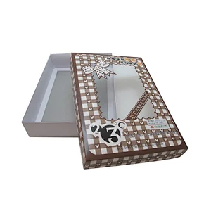 Wholesale Eco-friendly 1 Part of Custom T-shirt Box Packaging Boxes with Window