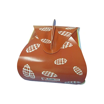 Factory flower shape cookie box custom small cake boxes gift packaging box