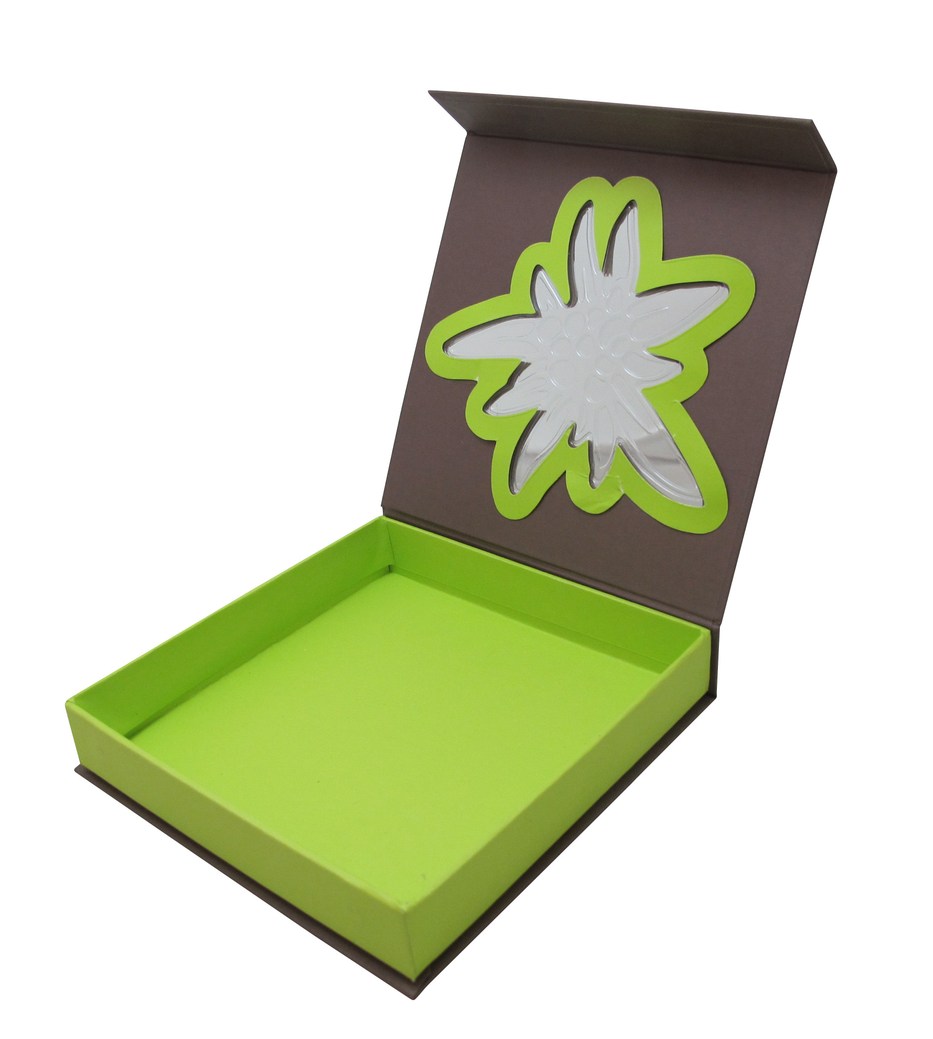 Custom Flip Top Magnetic Lock Ballotin Cute Chocolate Box with Logo