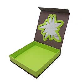 Custom Flip Top Magnetic Lock Ballotin Cute Chocolate Box with Logo