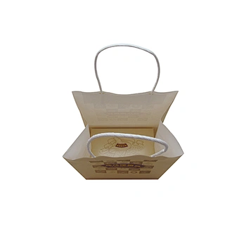 Wholesale Custom Your Logo Kraft Paper Bag with Twisted Handles