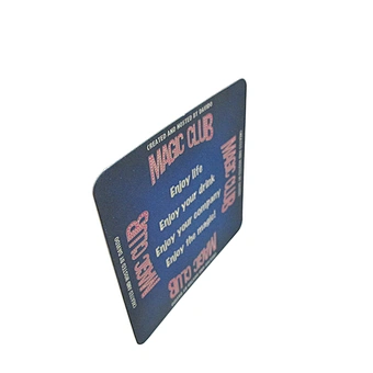 Square absorbent paper coffee drink cup coaster paper mat Design Cardboard paper beer coaster