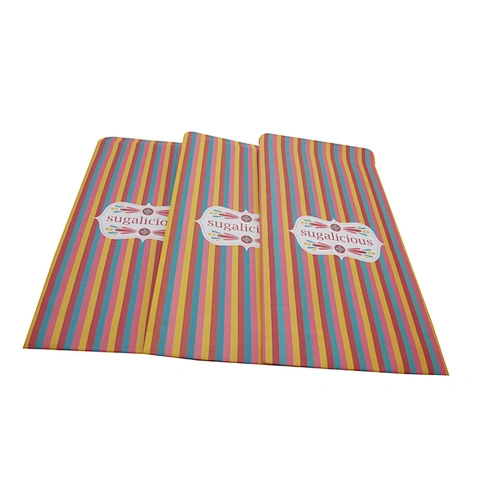 Wholesale High-Quality Eco-Friendly Custom Food Packing Paper Bags Without Handles