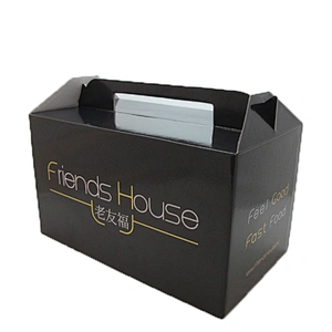 Custom Logo Luxury Rigid Packaging Box With Handle