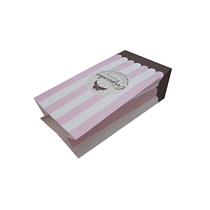Eco-Friendly Wholesale Custom Bakery Packing Paper Bags without Handles